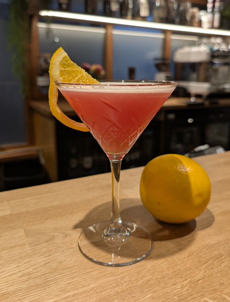 Cosmopolitan cocktail